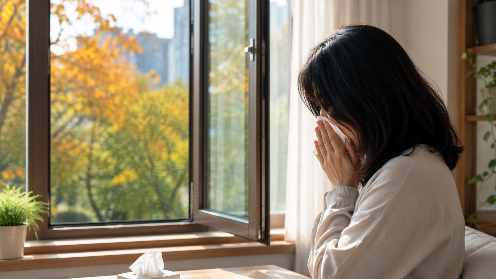 가을철 알레르기 비염 완전정리, 5년간 21% 늘어난 이유